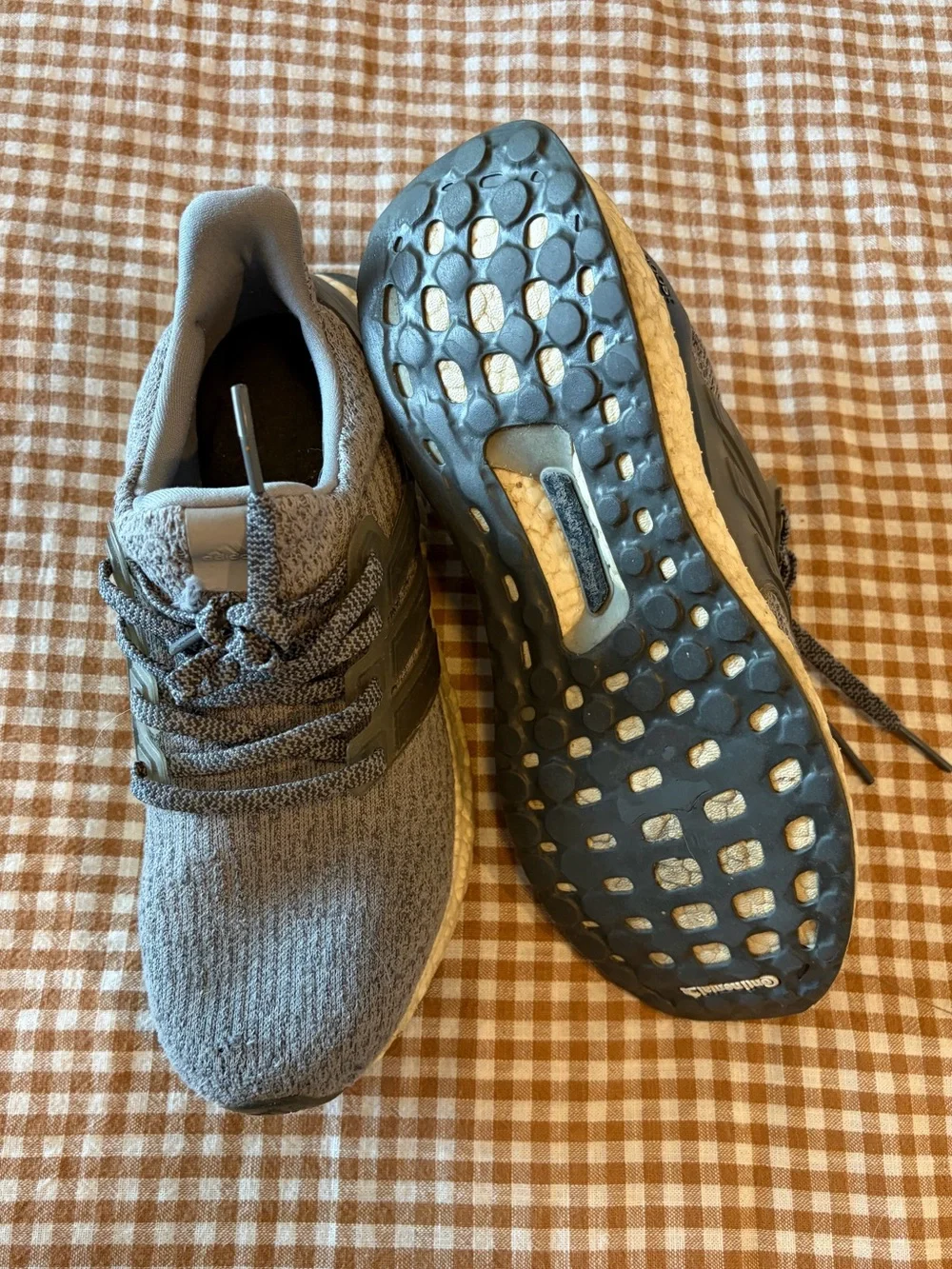 🩶 adidas UltraBoost Gray Running Shoes